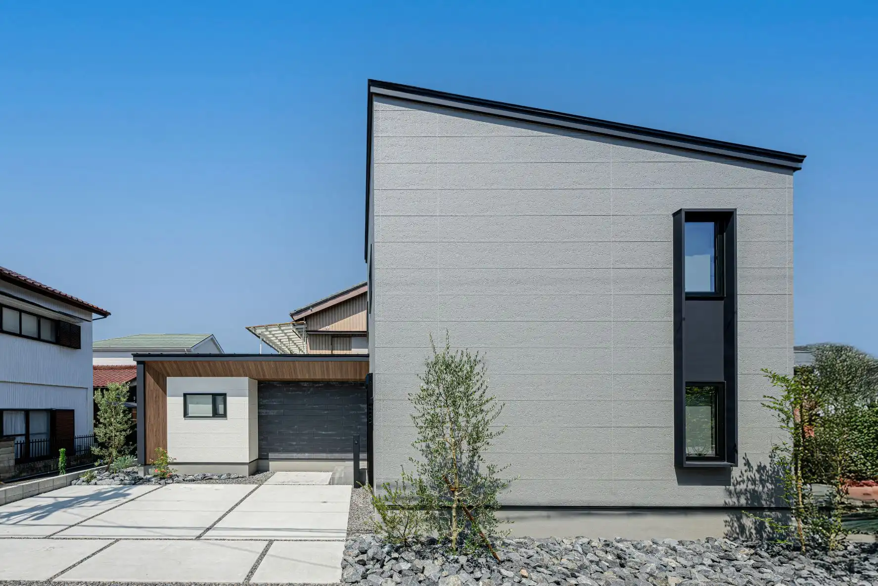 三重県鈴鹿市住吉モデルハウスの外観